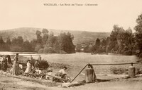 VINCELLES - Les Bords de L'Yonne - L'Abreuvoir_  Lavandières